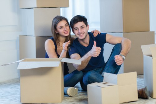 Different sizes of removal trucks suitable for Pimlico relocations