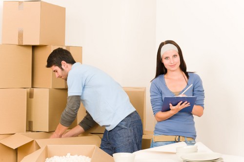 Packing and furniture protection for a Pimlico apartment relocation