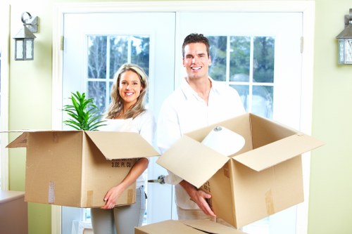 Careful packing and wrapping for a Pimlico apartment move