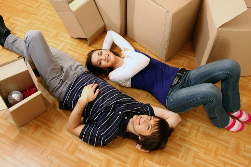 Dependable removal van service managing a central London relocation
